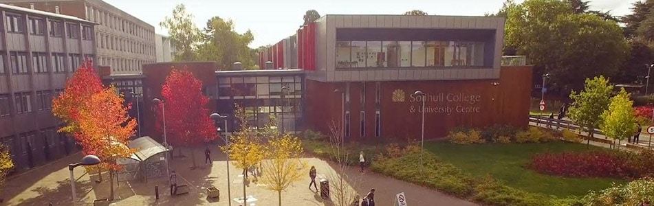 Shot of the front of Blossomfield campus